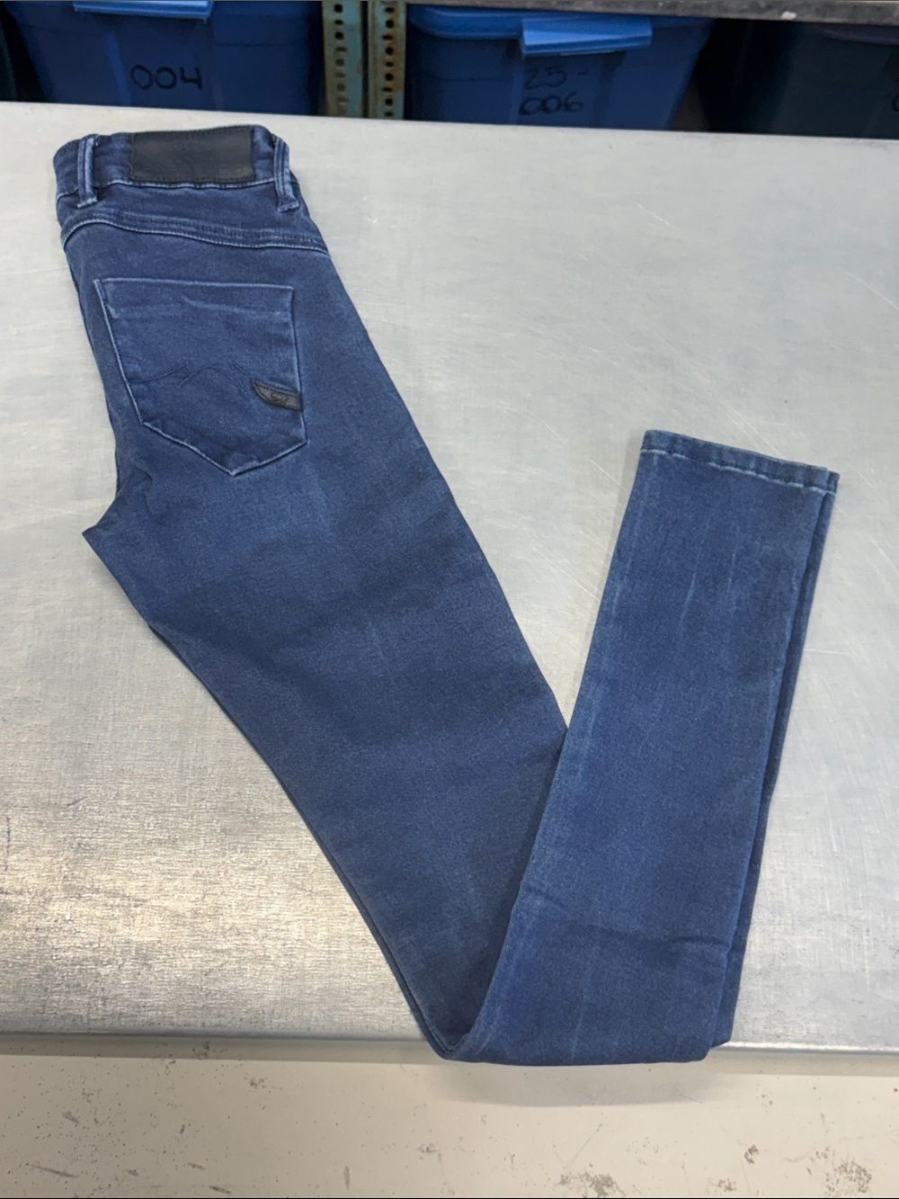 Parasuco Women’s Skinny Jeans in Deep Blue Wash